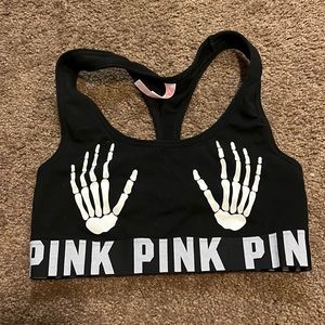 VS PINK Skeleton Bralette